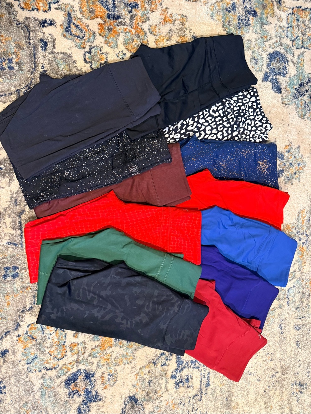 LOT of THIRTEEN Zyia Leggings-size 6-8